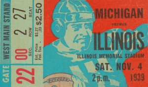 1939 Michigan vs. Illinois